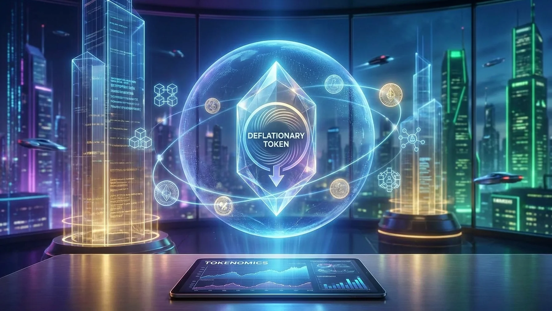 Exploring Deflationary Token Mechanisms in Cryptocurrency