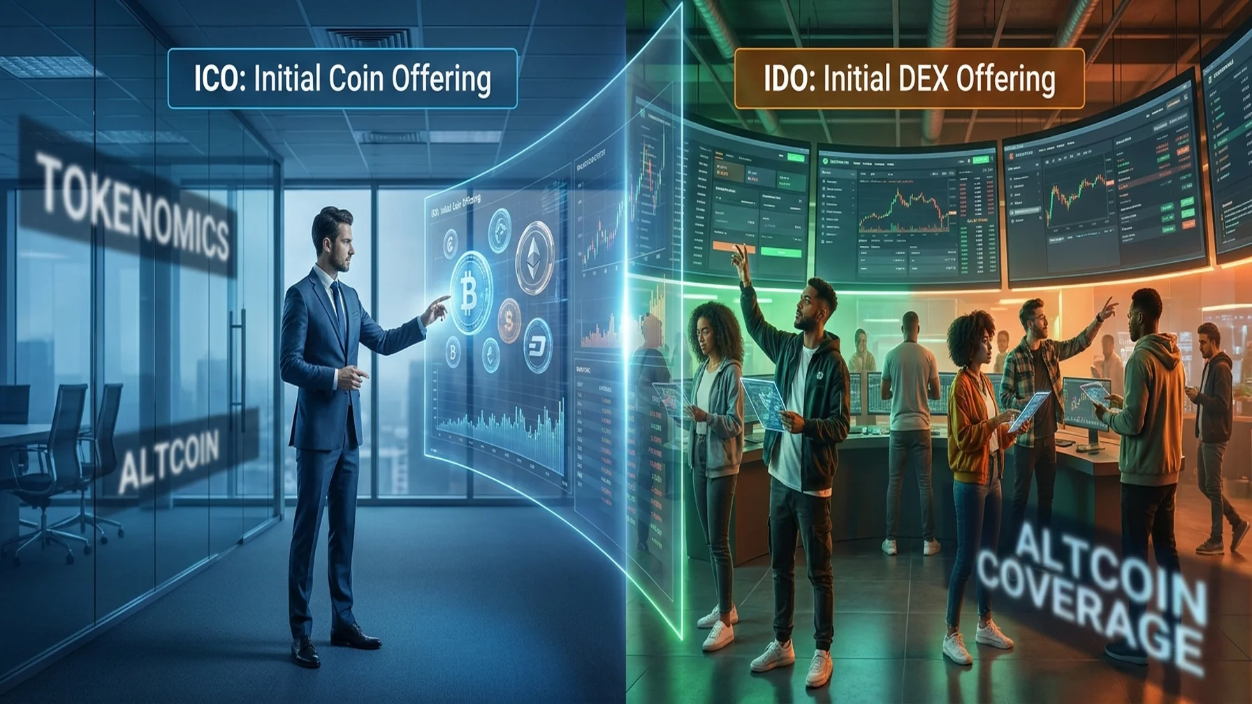 ICO vs IDO: Key Differences in the Cryptocurrency Landscape